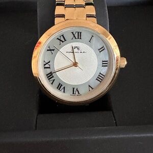 Porsamo Bleu Black and Gold Watch Box